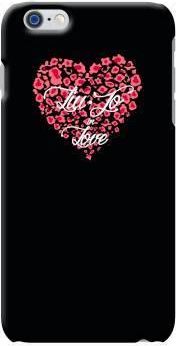 Liu Jo Etui do iPhone 6 Plus/6s Plus Black Heart Hard Case 