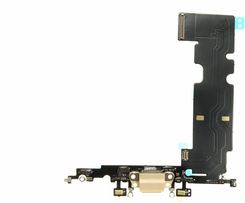 Zdjęcie Gniazdo ładowania złącze mikrofon iPhone 8 Plus biały - Zator