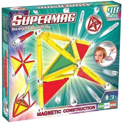 Plastwood Toys Supermag Tags Primary 48El. 2755