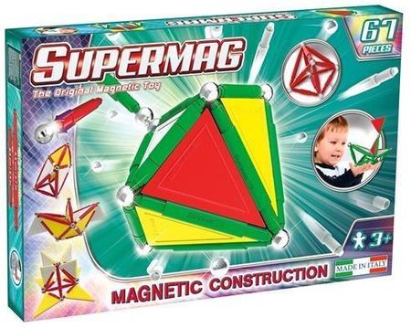 Plastwood Toys Supermag Tags Primary 67El. 2756