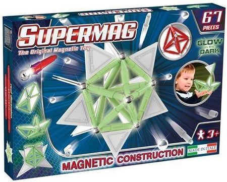 Plastwood Toys Supermag Tags Glow 67El. 2763