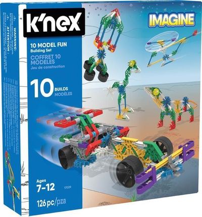 K'Nex Imagine 10 Modeli Zestaw Konstrukcyjny
