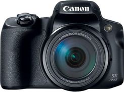 Canon Powershot SX70 HS czarny (3071C002) - Aparaty cyfrowe