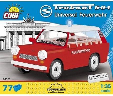 Cobi Cars Trabant 601 Universal Feuerwehr 77El.
