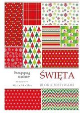Zdjęcie Blok A4/15 Z Motywami Święta Happy Color - Pacanów