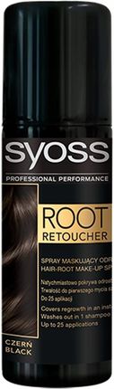 SYOSS Root Retoucher Spray maskujący odrosty Czerń 120ml 