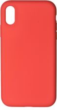 KMP Siliconowe etui iPhone XR Czerwone