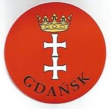 Zdjęcie Czec Naklejka Herb Gdańska (Okrągła) (4023) - Skarszewy