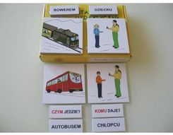 Zdjęcie Zestaw Dydaktyczny. Komu Daje? Czym Jedzie? - Rybnik