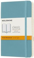 Zdjęcie Moleskine Notes Classic 9x14cm linia miękka oprawa reef blue (MOQP611B35) - Płock