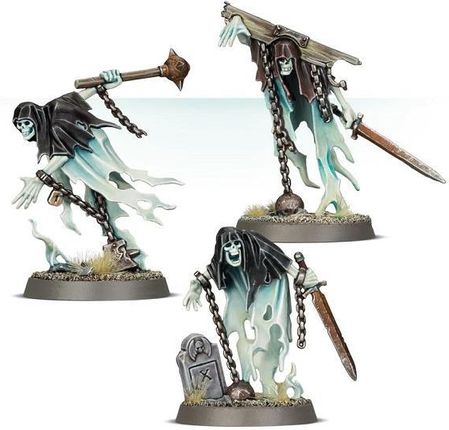 40 Figurines Chainrasp Hordes Avec Socles Pour Warhammer Age Of Sigmar, Nighthaunt