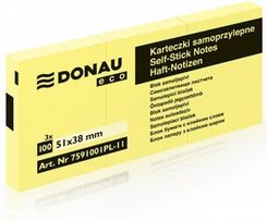 Zdjęcie Donau Bloczek samoprzylepny 38x51 żółty - Rejowiec Fabryczny