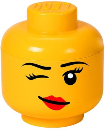 LEGO Żółty Pojemnik W Kształcie Głowy Winky S