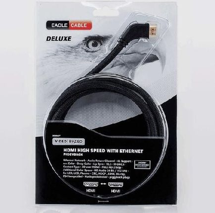 Eagle Cable Deluxe High Speed Hdmi Eth. Kąt. (08 Mm2) 3.2m