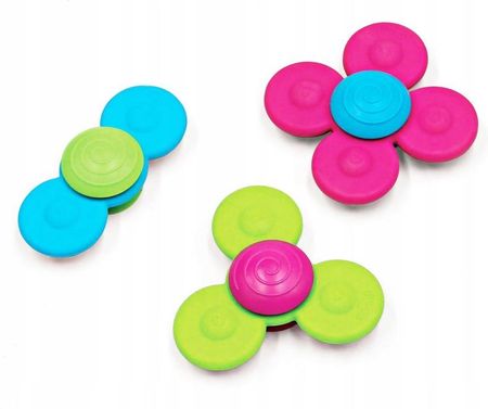 Fat Brain Toys Kolorowe Baloniki Wirujące Przyssawki