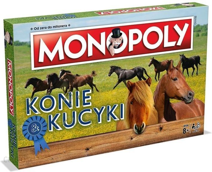 Winning Moves Monopoly Konie I Kucyki Gra Dla Dziecka Ceny I Opinie Ceneo Pl