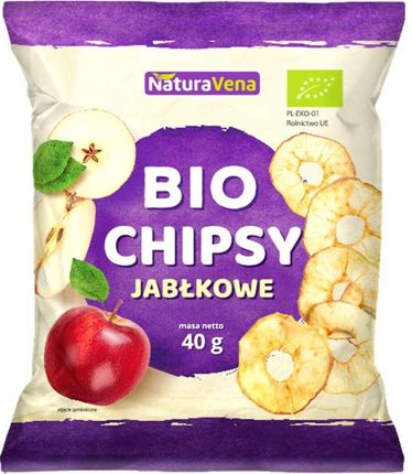 NaturAvena chipsy jabłkowe bez cukru 40g