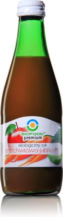 Bio Food organiczny sok marchwiowo jabłkowy 300ml