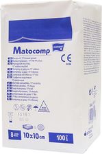 Zdjęcie Matopat kompresy niejałowe z gazy 17N 8W 10x10cm 100szt. - Mysłowice
