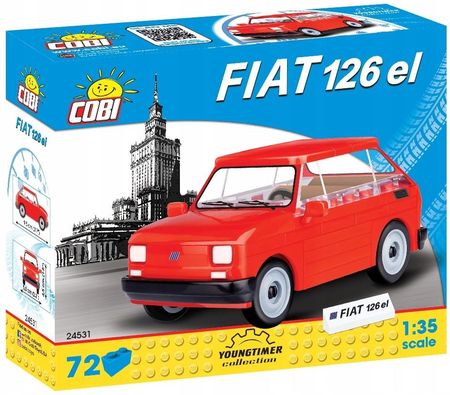 Cobi Cars Mały Fiat 126P 24531