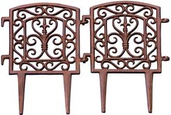 Esschert Design Ornamental Zestaw 2 Płotków Z Zamkiem Zeeps13