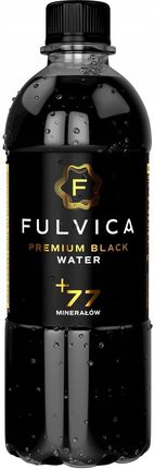 Aqua East Fulvica Premium Black Water Czarna Woda +77 Minerałów 0,5L