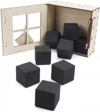 Zdjęcie Deku Klocki Tablicowe Drewniane 9Szt 4x4x4Cm 000090 - Skała