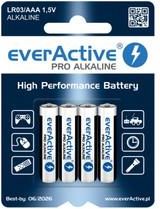 everActive Baterie alkaliczne Pro LR03/AAA (blister) 4szt (EV68)