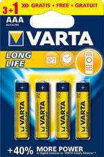 Varta Baterie alkaliczne Longlife LR3/ AAA 4szt (VA64)