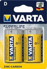 Varta Bateria cynkowo-węglowa R20/D blister 2szt (VA224)