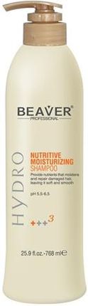 Beaver Beaver Nutritive Moisturizing Szampon Odżywiający Do Włosów 768Ml