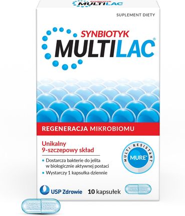 Multilac Probiotyk 10kaps.