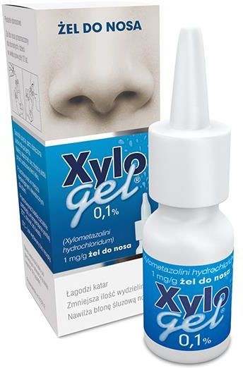 Xylogel 0.1% żel do nosa 10g - zdjęcie 1 Xylogel 0.1% żel do nosa 10g