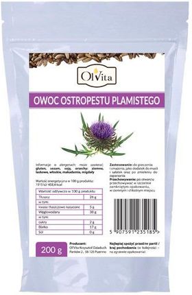 Olvita Owoc Ostropestu 200G