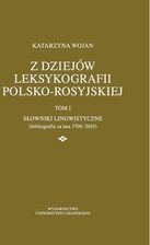 Zdjęcie Z dziejów leksykografii polsko-rosyjskiej (PDF) - Wrocław