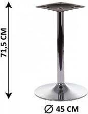 Zdjęcie Stema Sh Podstawa Stolika Chromowana Sh4005 (Stelaż Stolika) - Sulejów