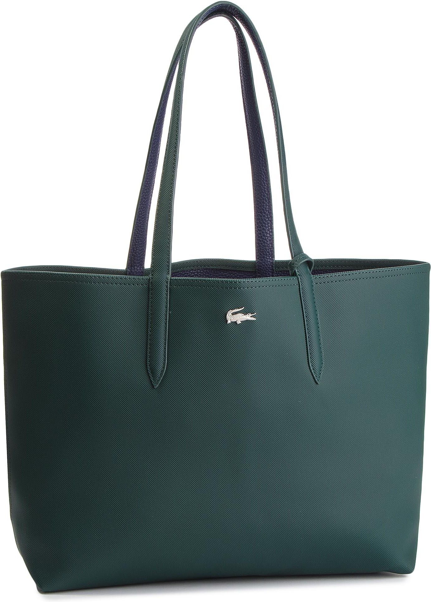 Torebka LACOSTE Shopping Bag NF2142AA Green Gables/Peacoat B51 Ceny
