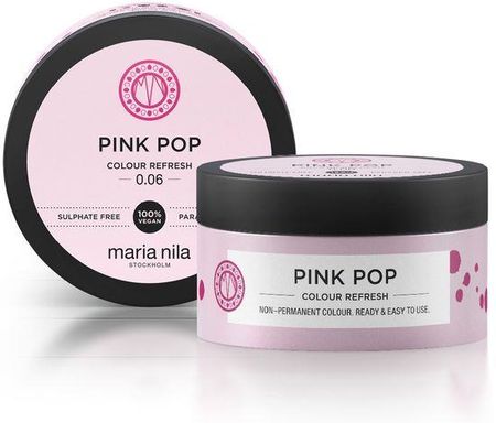 Maska Do Włosów Z Pigmentem Maria Nila Pink Pop 100ml