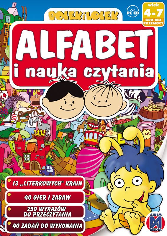 Program edukacyjny Bolek i Lolek Alfabet i nauka czytania (Gra Pc