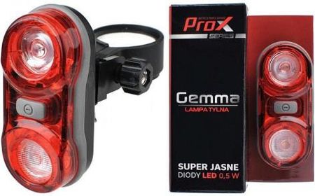 Prox Lampa Tył Gemma 2x0.5W Led Czerwona