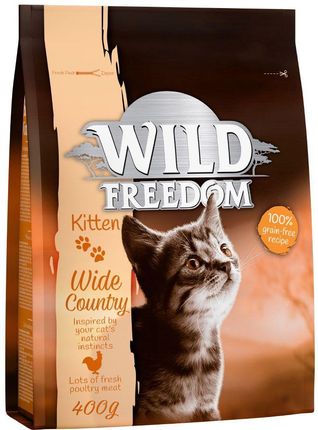 Wild Freedom Kitten Wide Country Drób 2kg