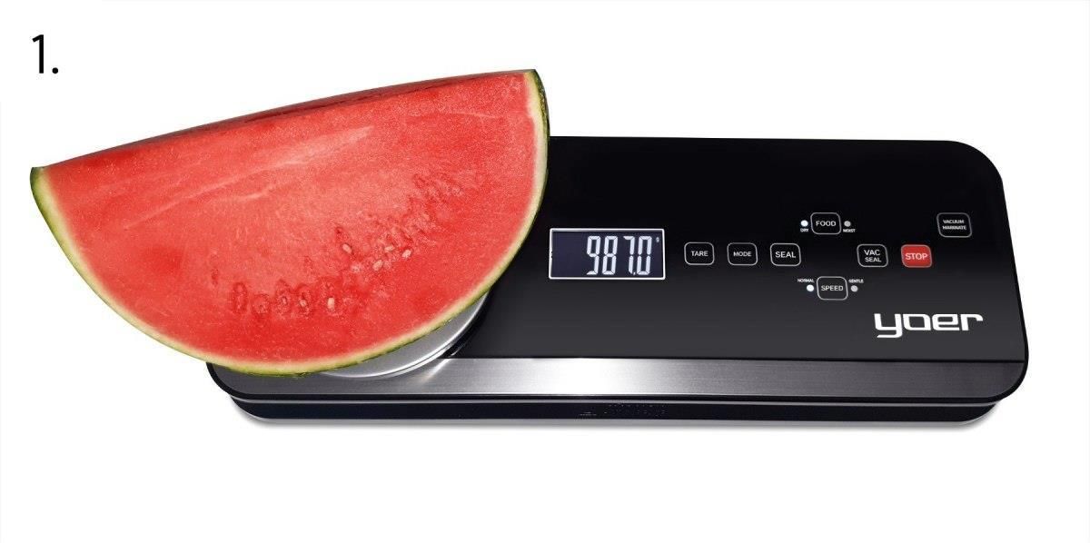 Yoer Fresh Food VSS01BK - zdjęcie 8 Yoer Fresh Food VSS01BK