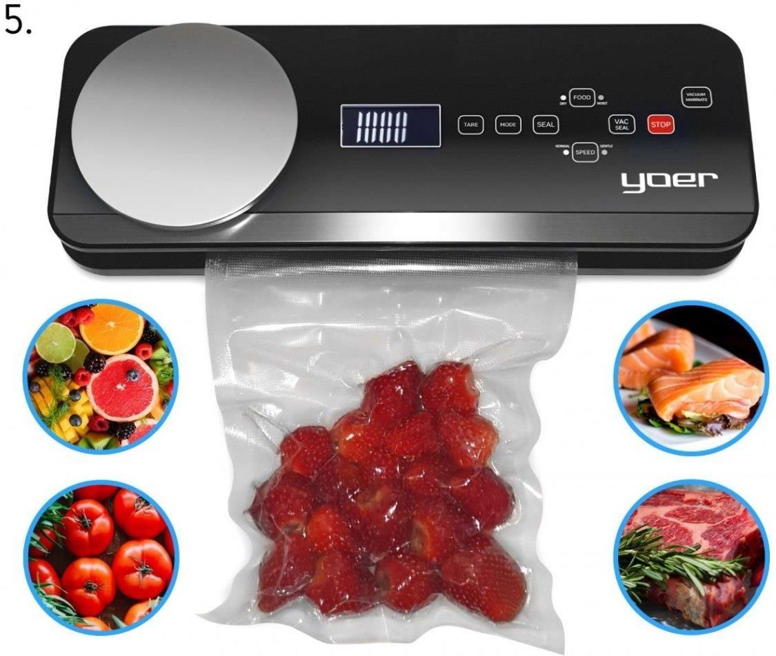 Yoer Fresh Food VSS01BK - zdjęcie 9 Yoer Fresh Food VSS01BK