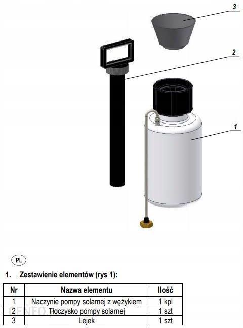 Hewalex Pompa ręczna do napełniania instalacji 73.02.00