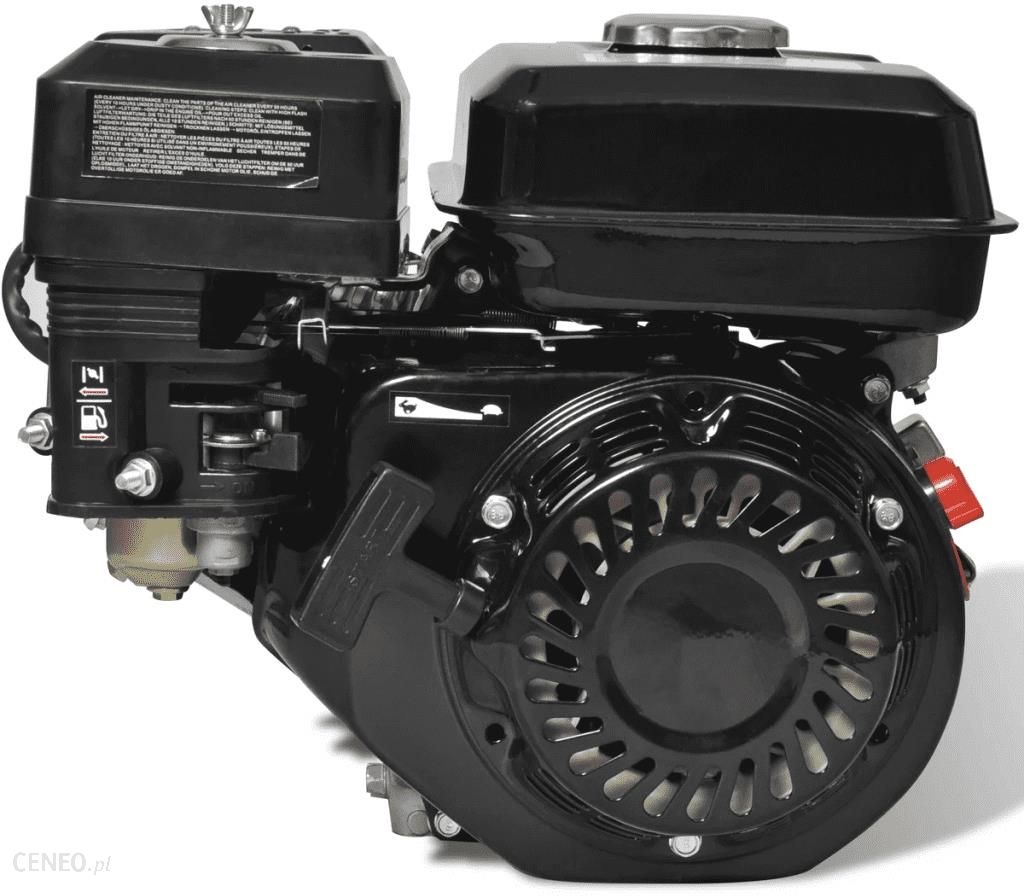 141246 vidaXL Czarny silnik benzynowy 4,8 kW Opinie i