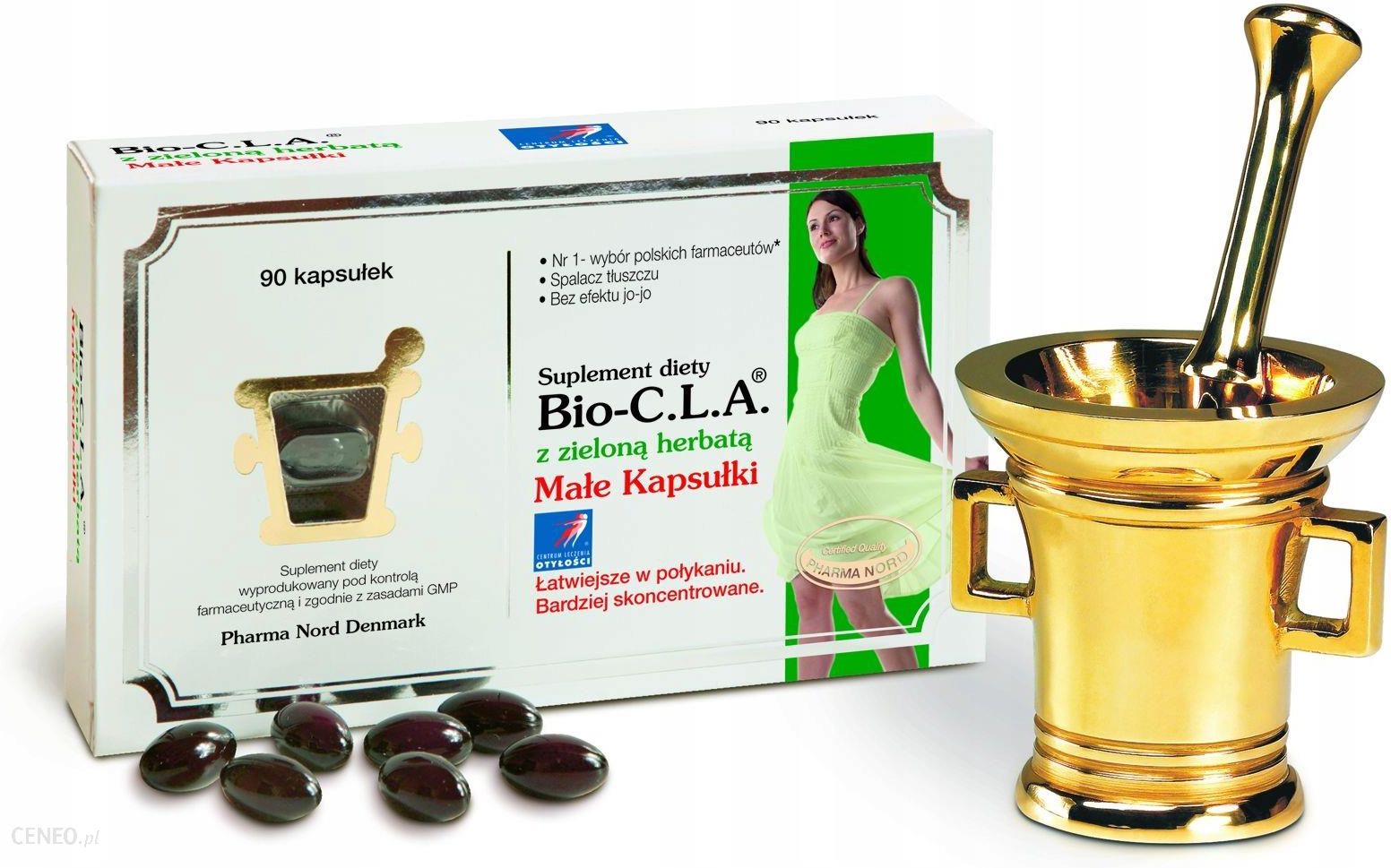 Bio-CLA z zieloną herbatą 90 kapsułek