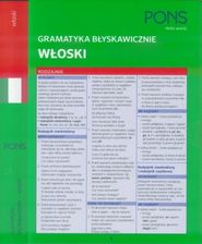 Zdjęcie Gramatyka błyskawicznie. Włoski PONS - Szczucin