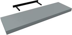 Zdjęcie Velano Półka Ścienna Samowisząca 80x23cm Szary 65121 - Gdańsk