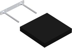 Zdjęcie Velano Półka Ścienna Samowisząca Fs 235X235 Czarny 65062 - Gdańsk