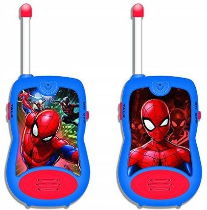 Lexibook Marvel Spider-Man Walkie Talkies Blue Red Tw12Sp